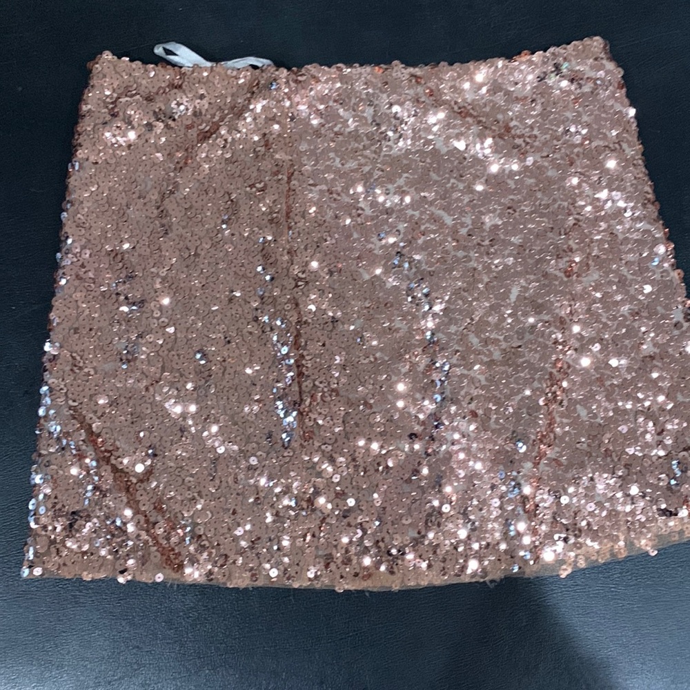 Rose Gold Sequin Mini, Small